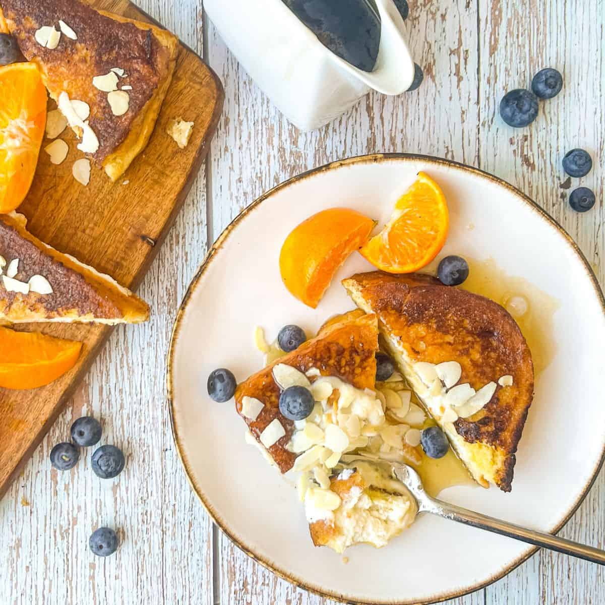 Almond Cream Cheese Stuffed French Toast Recipe Guide